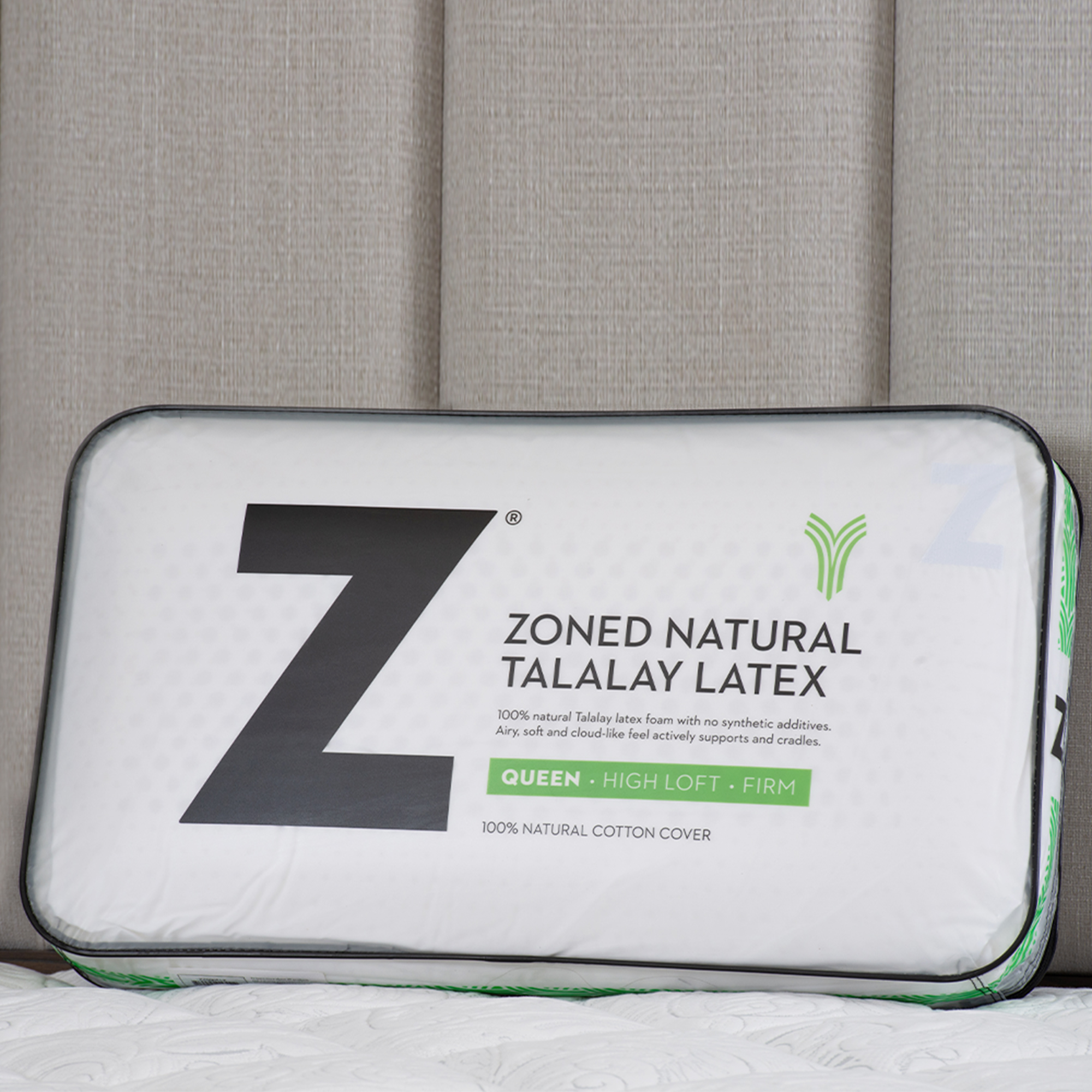 Talalay Latex Pillow Hawn Bedding